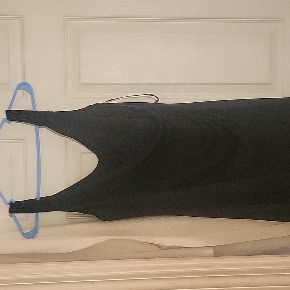 Black long gown